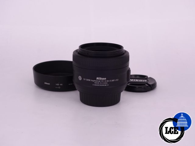 Nikon AF-S 35mm F1.8G DX