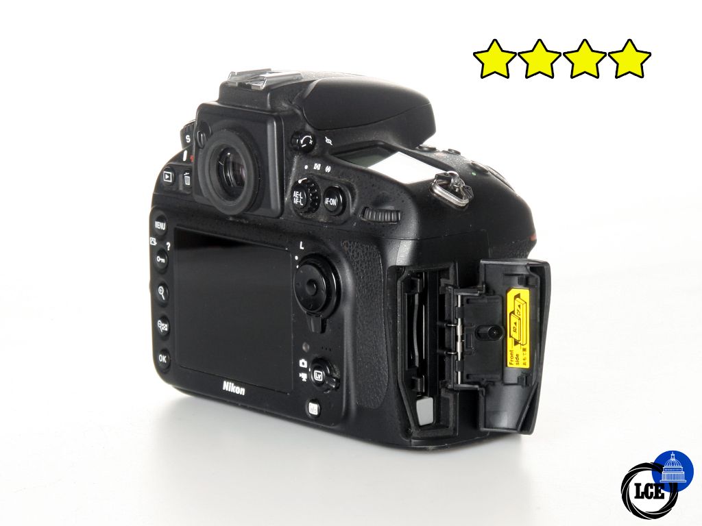 Nikon D800 Body FX (BOXED) Low Shutter Count 14k