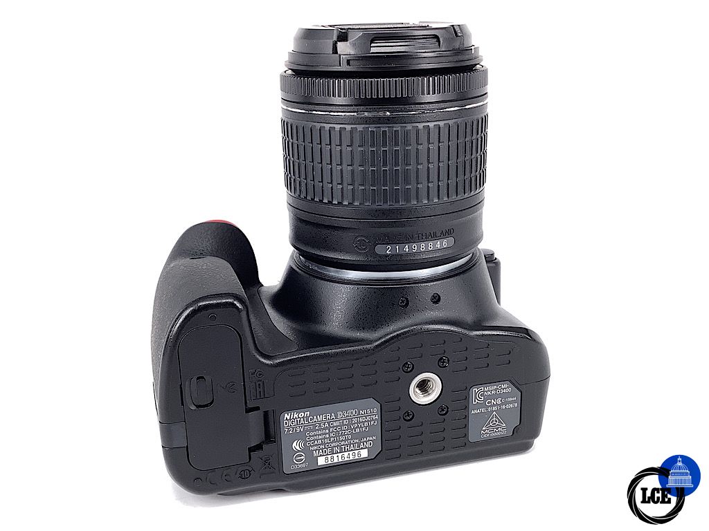 Nikon D3400 + AF-P 18-55mm VR