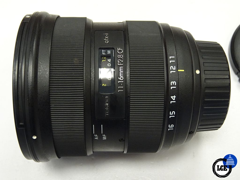 Tokina 11-16mm f 2.8 CF atx-i Nikon Fit
