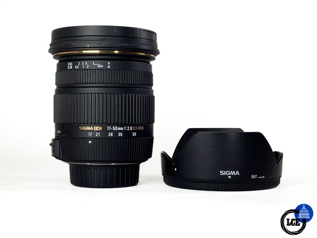 Sigma DC 17-50mm F2.8 EX HSM OS - Nikon fit