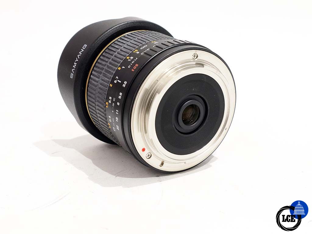 Samyang MF 8mm f3.5 Fish Eye Canon EF