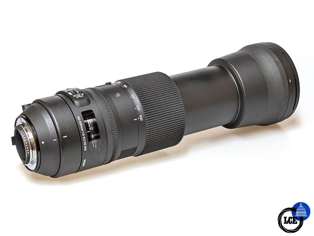 Sigma 150-600mm F5-6.3  DG (C) Nikon F mount