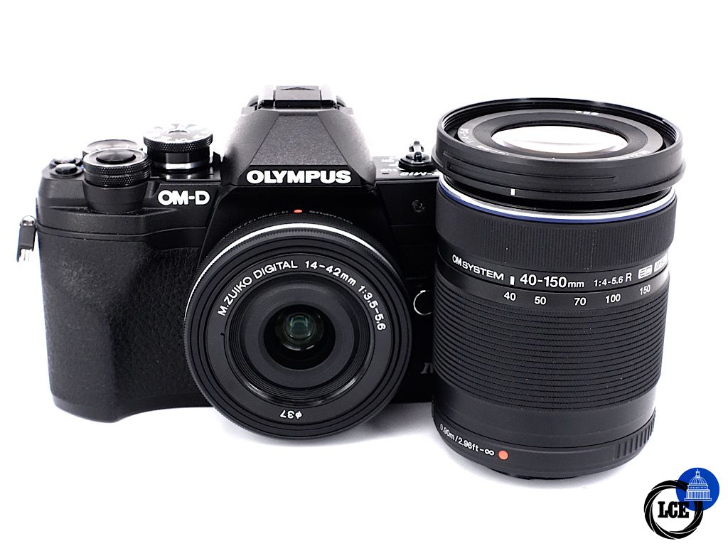 Olympus E-M10 IV + 14-42mm F3.5-5.6 + 40-150mm F4-5.6 Black - Boxed | 5*