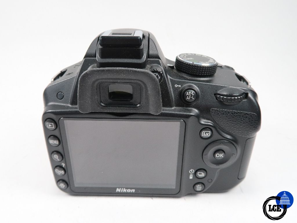 Nikon D3200 Body shutter count 2189