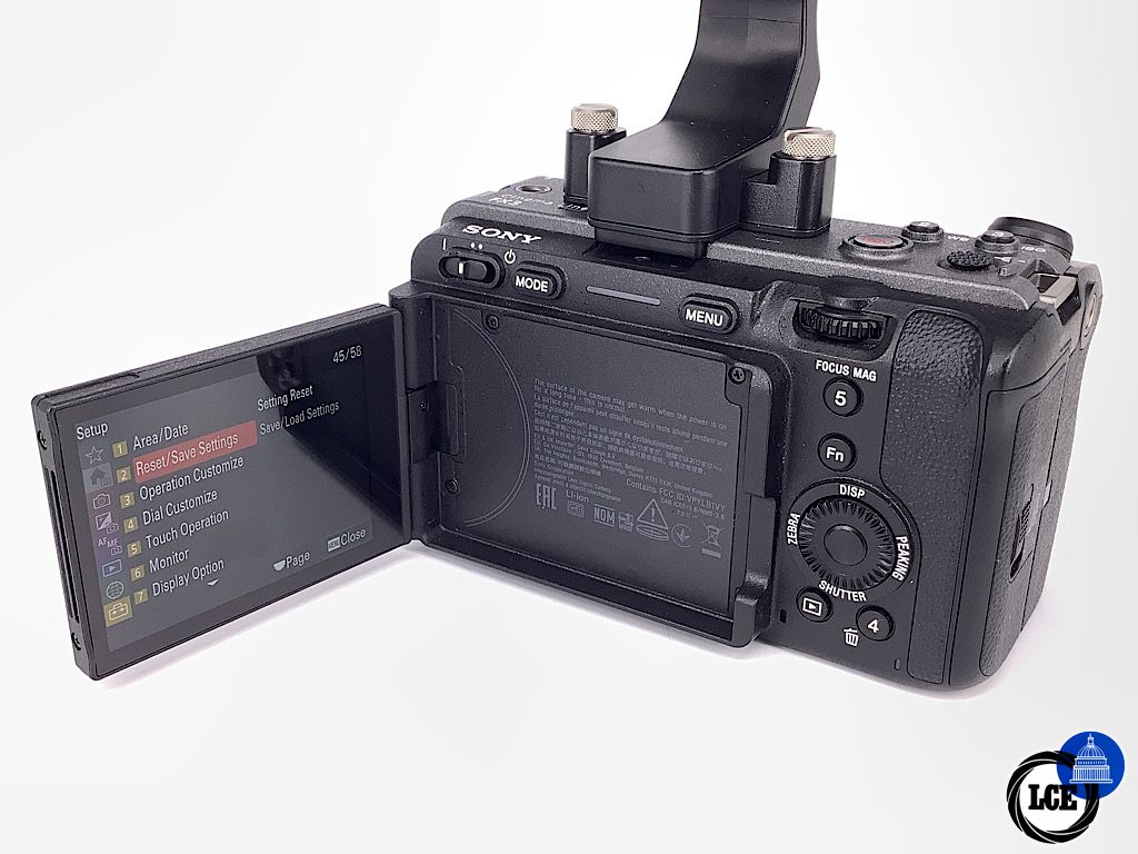 Sony FX3 with XLR-H1 top handle 