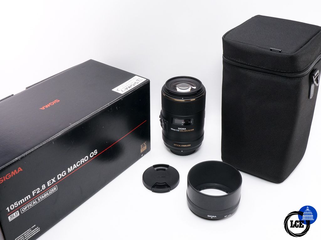 Sigma 105mm F2.8 DG Macro HSM OS * BOXED *