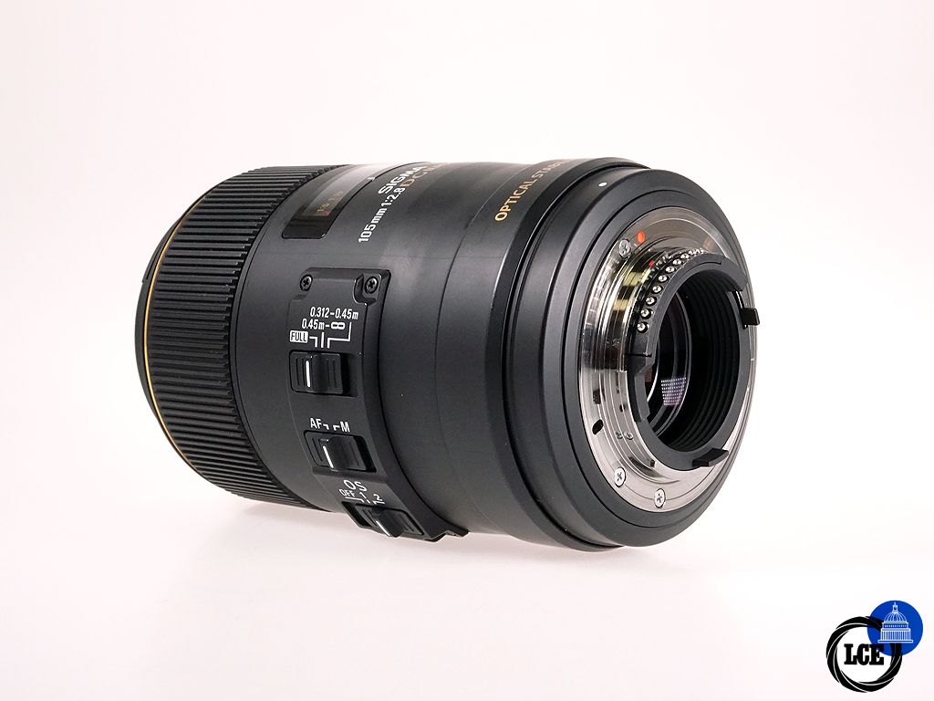 Sigma 105mm f2.8 EX DG HSM Macro Nikon F