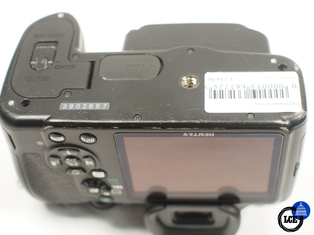 Pentax K5 Body shutter count <73k