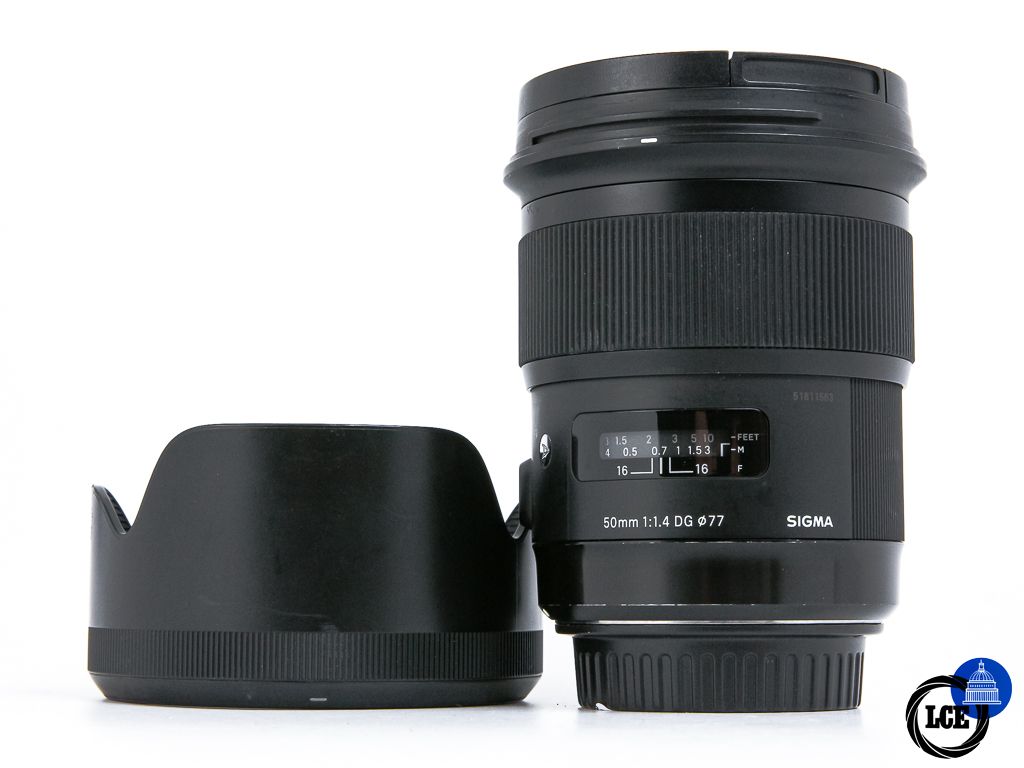 Sigma 50mm f1.4 DG 'A' Canon EF Mount