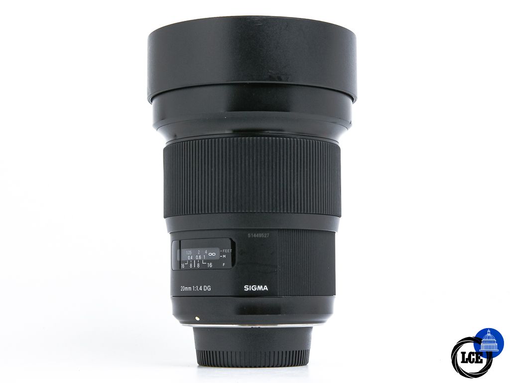 Sigma 20mm f1.4 DG 'A' Nikon F Mount