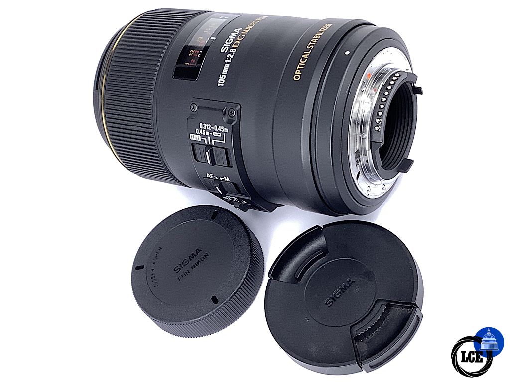 Sigma 105mm F2.8 DC MACRO HSM OS NIKON MOUNT