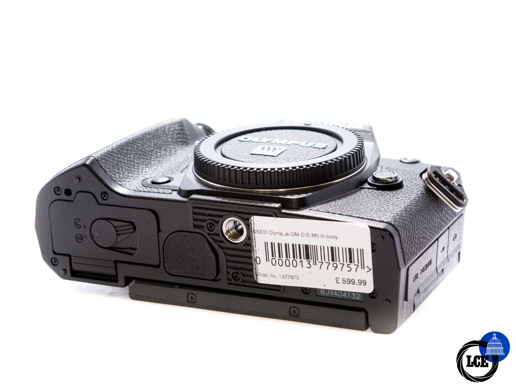 Olympus OM-D E-M5 III body black *Boxed* *Low shutter count*