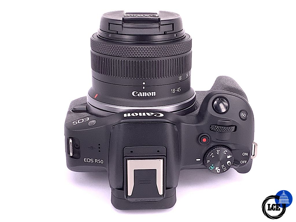 Canon EOS R50 + RF-S 18-45mm IS STM