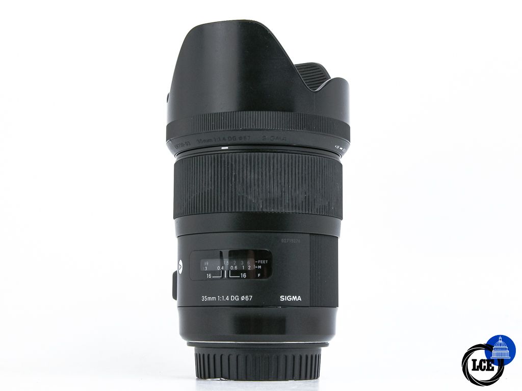 Sigma 35mm f1.4 DG 'A' Canon EF Mount