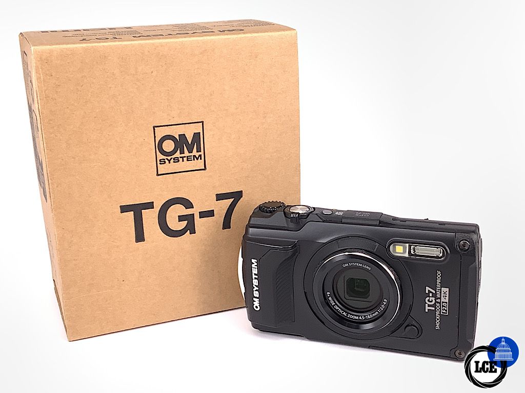 OM SYSTEM Tough TG-7 BLACK