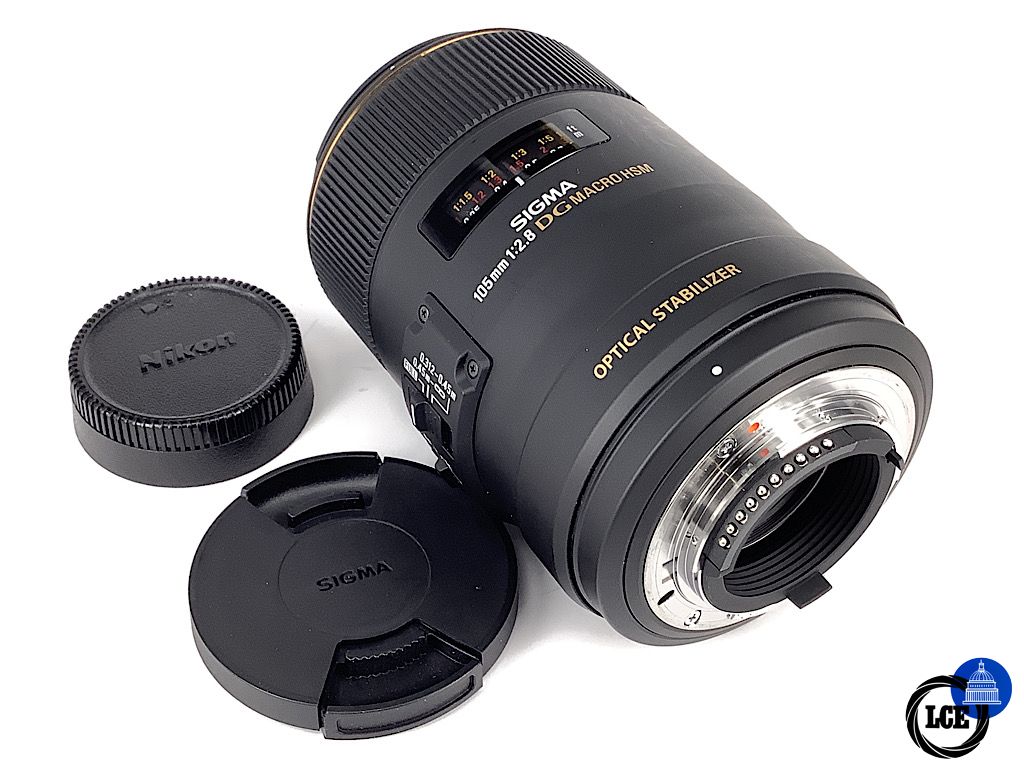 Sigma 105mm F2.8 DG MACRO HSM OS NIKON FIT