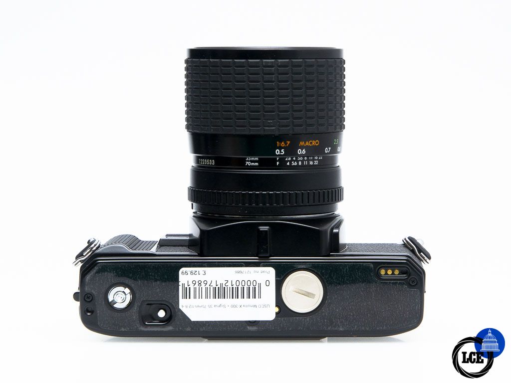 Minolta X-300 + Sigma 35-70mm f/2.8-4