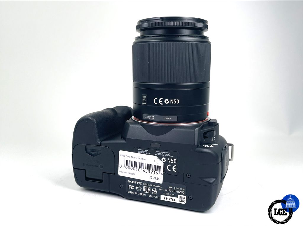 Sony A200 + 18-70mm