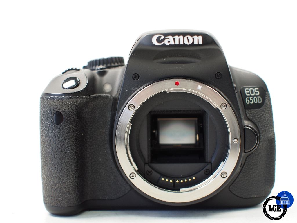 Canon EOS 650D shutter count < 20k