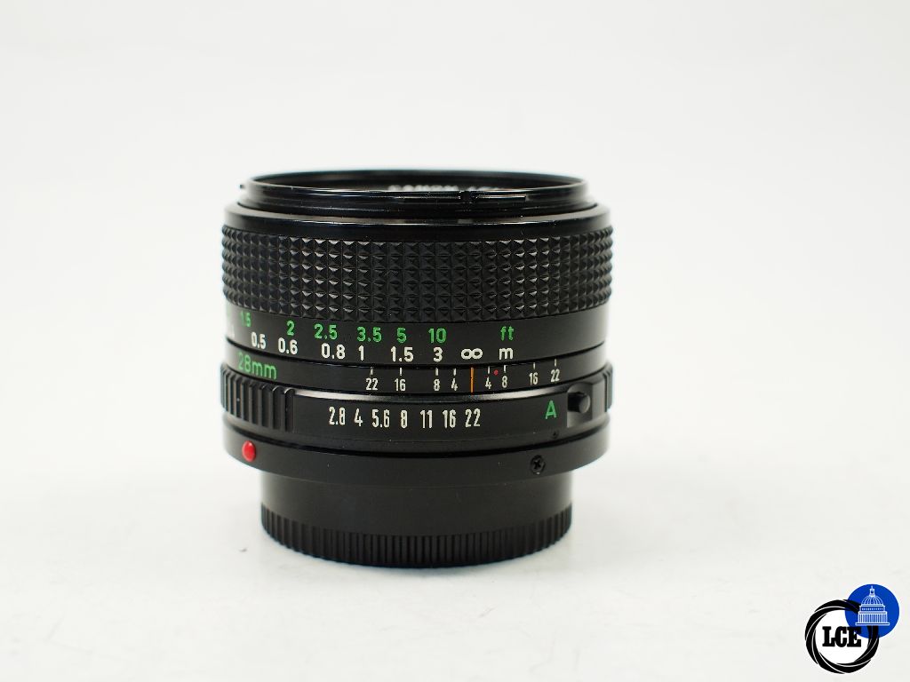 Canon FD 28mm f2.8