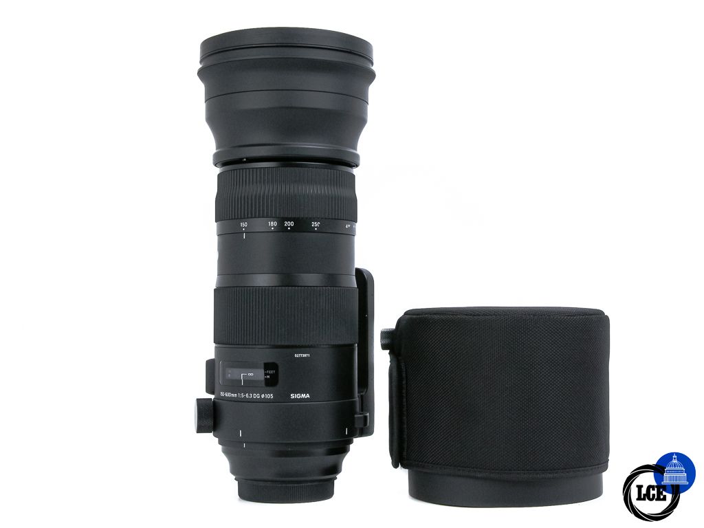 Sigma 150-600mm f5-6.3 DG OS 'S' Canon EF Mount
