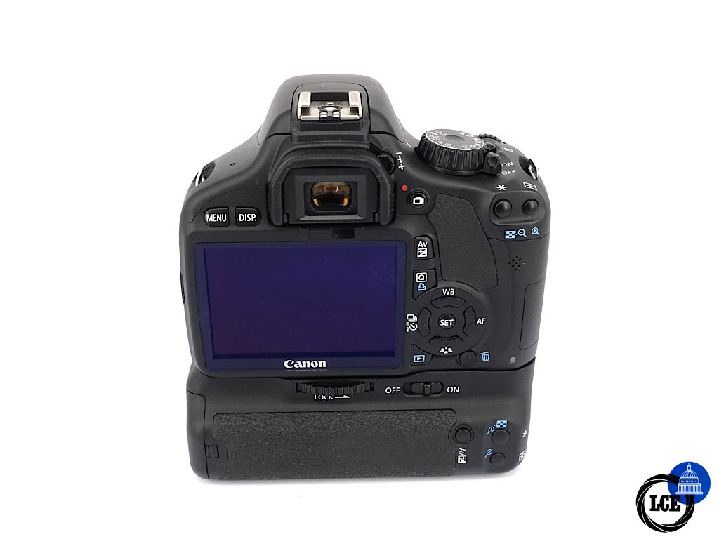Canon EOS 550D + EF 18-55mm + BG-E8 Grip - Boxed | 4*