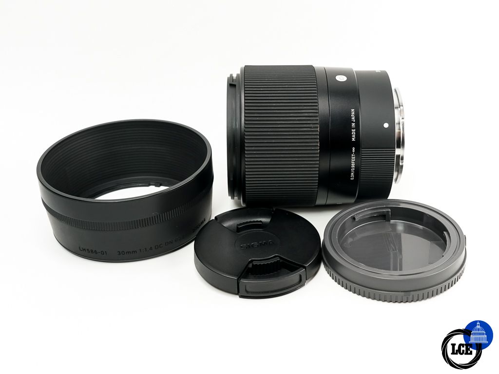 Sigma 30mm F1.4 DC DN