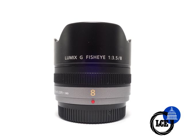 Panasonic LUMIX 8mm f3.5 FISHEYE M4/3 MFT