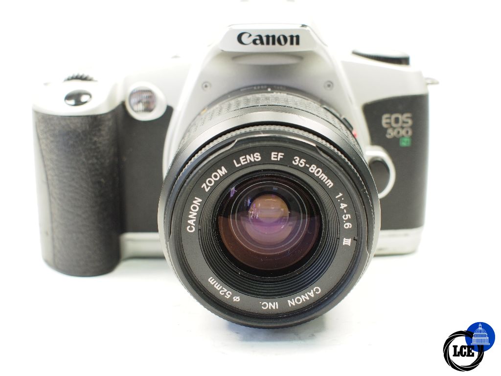 Canon EOS 500n with 35-80mm EF