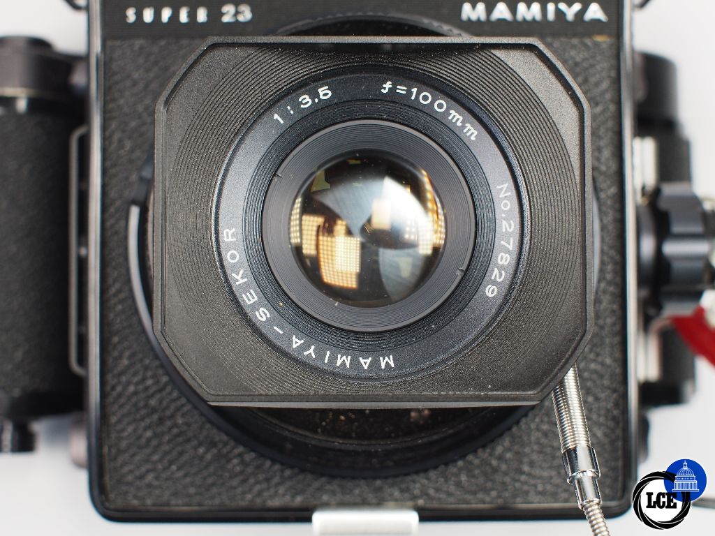 Mamiya Press Super 23 + 100mm f3.5