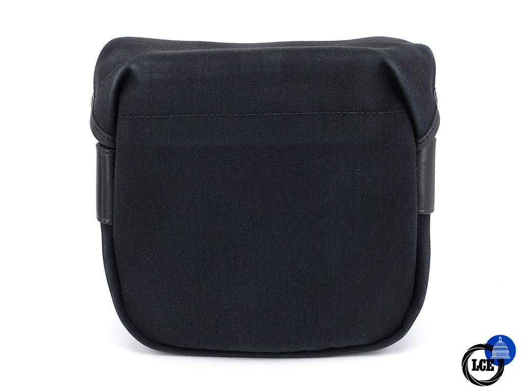 Billingham Hadley Digital Shoulder Bag Black FibreNyte / Black Leather (Olive Lining) | 4*