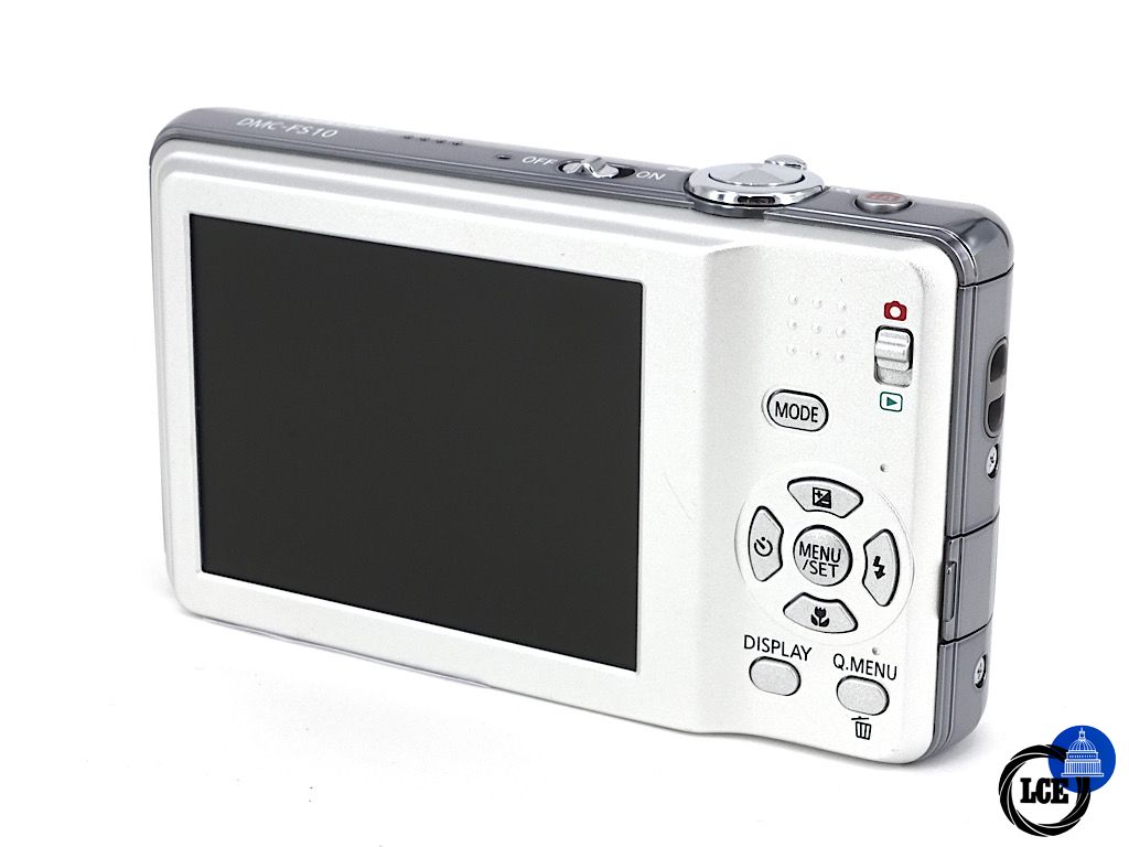 Panasonic Lumix FS10 Silver + Case | 4*
