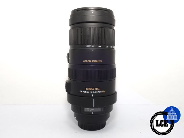 Sigma 120-400mm DG APO HSM CANON EF