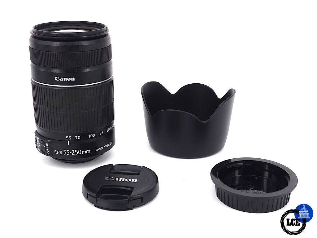 Used Canon EF-S 55-250mm F4-5.6 IS II | 4* | London Camera Used Canon EF-S 55-250mm F4-5.6 IS II | 4* | London Camera