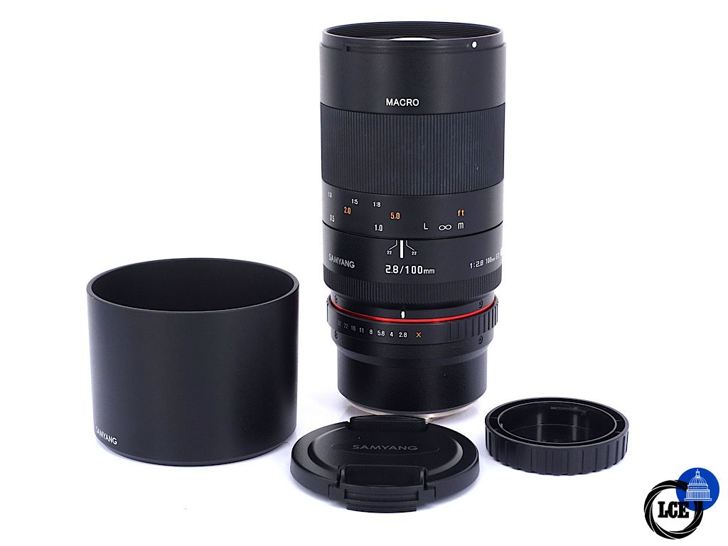 Samyang MF 100mm F2.8 ED UMC Macro Fujifilm X - Boxed | 4*