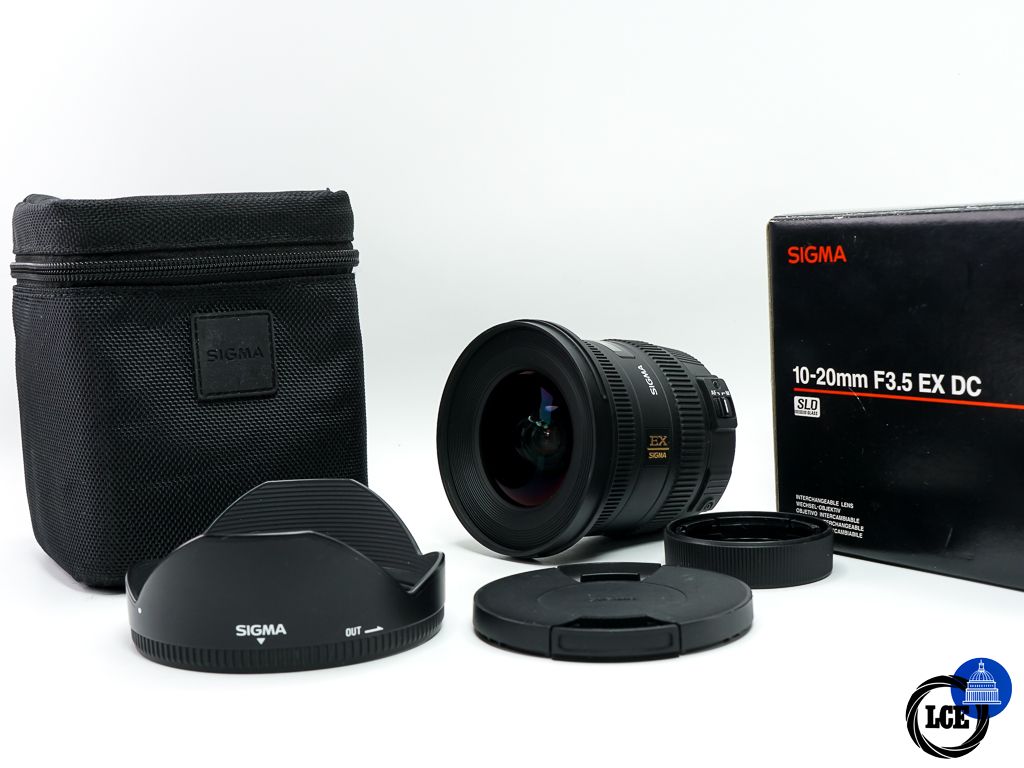 Sigma 10-20mm F3.5 DC HSM
