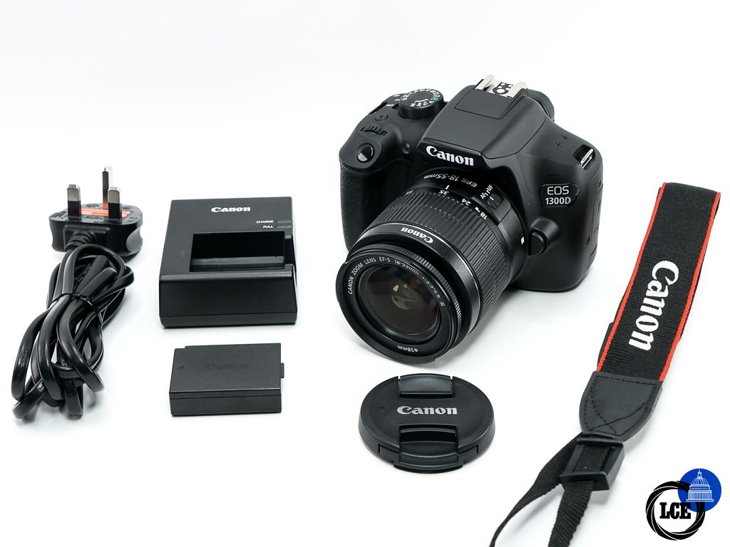 Canon EOS 1300D + 18-55mm f3.5-5.6 III