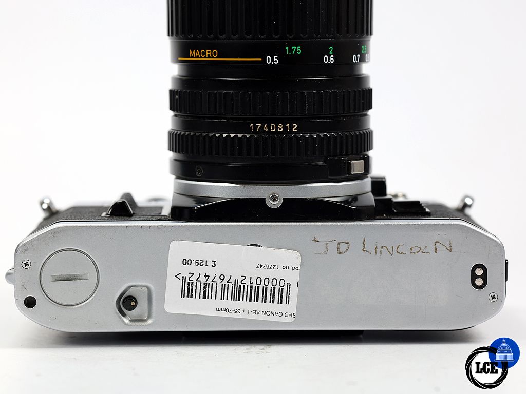 Canon AE-1 +35-70mm f/3.5-4.5
