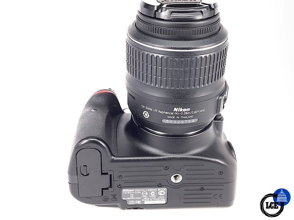 Nikon D5100 +18-55mm VR *SHUTTER COUNT 3,000*