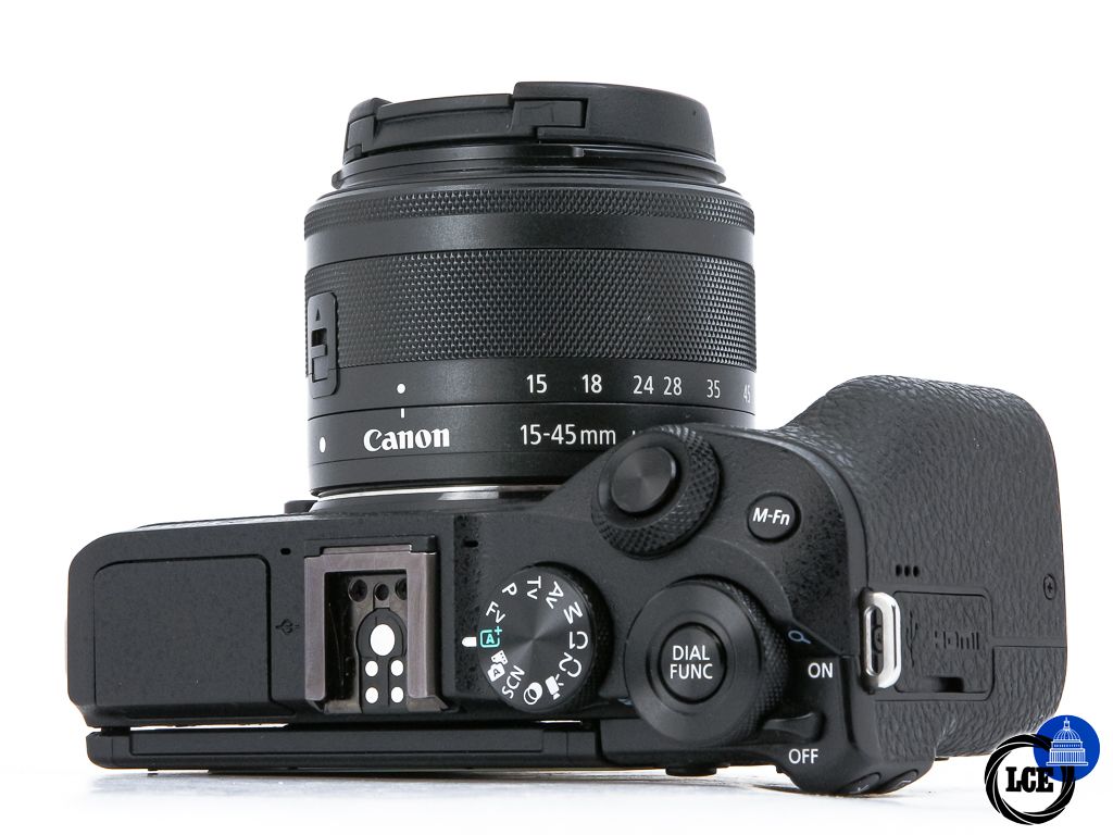 Canon EOS M6 + 15-45mm IS STM **3k Shutter Count**