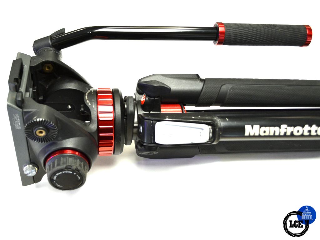Manfrotto 055XPRO3 + MVH502AH Video Tripod