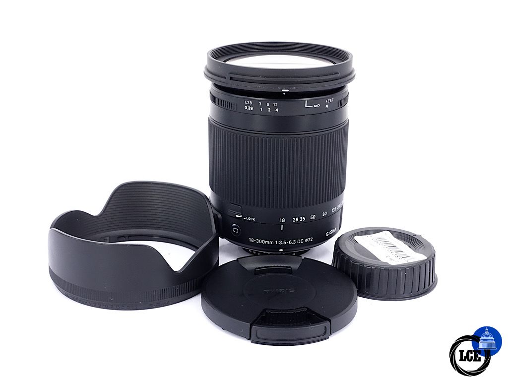 Sigma 18-300mm F3.5-6.3 DC Nikon Fit | 4*