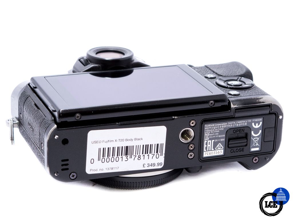 FujiFilm X-T20 body black