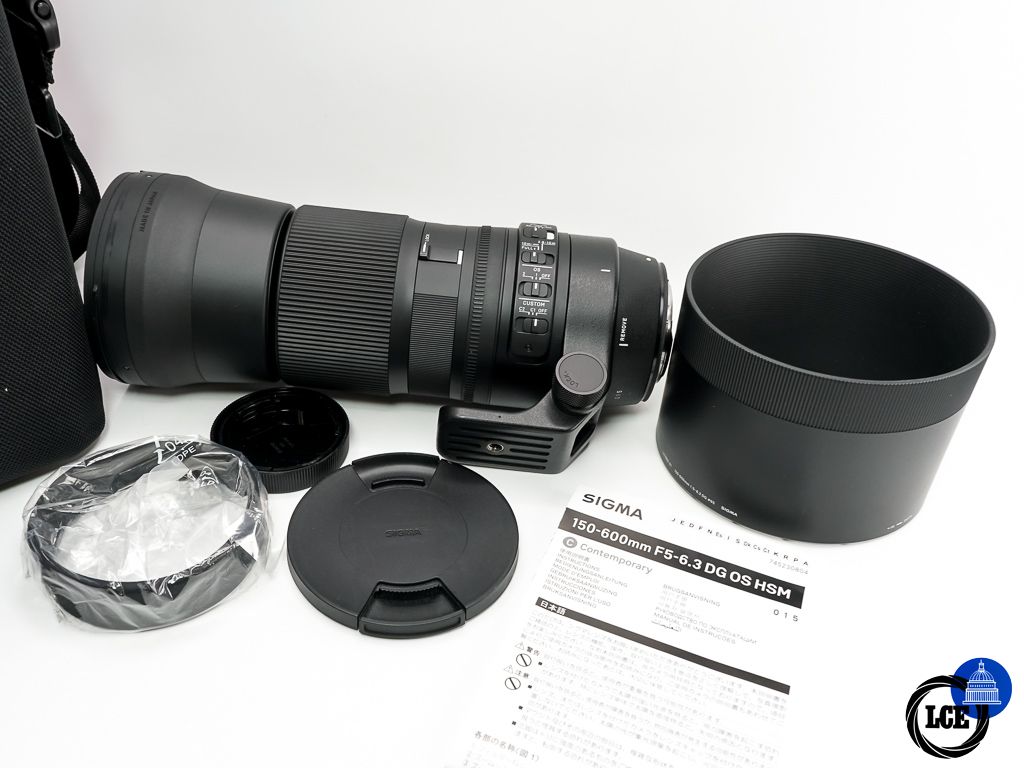 Sigma 150-600mm F5-6.3 (c) DG OS HSM * BOXED *