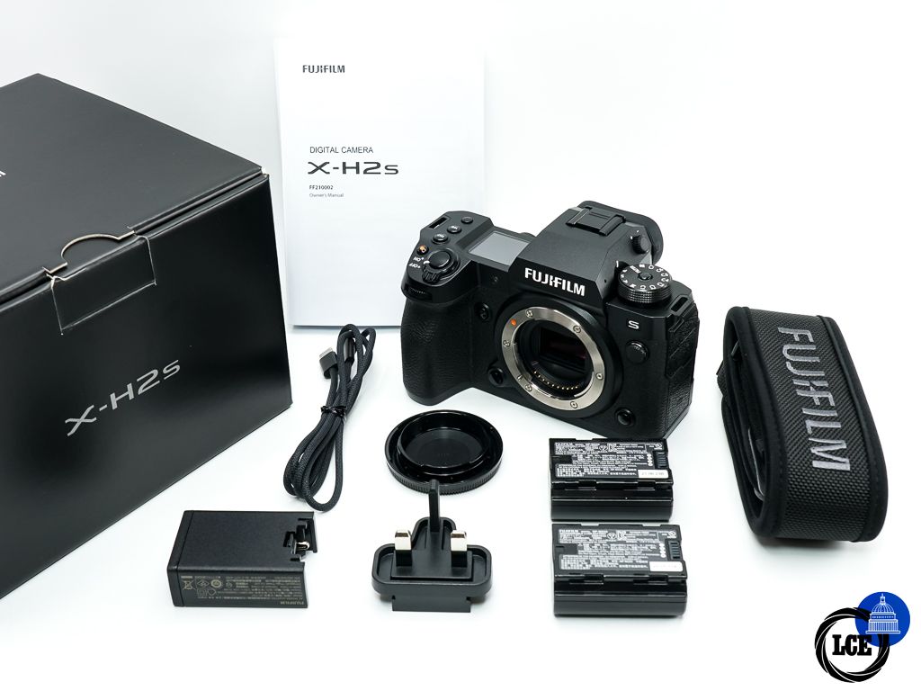 FujiFilm X-H2s Body * BOXED + SPARE BATTERY *