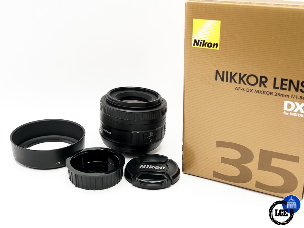 Nikon AF-S 35mm F1.8G DX * BOXED *