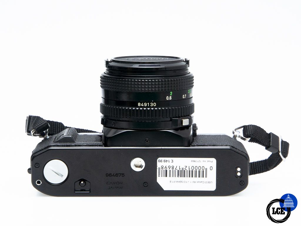 Canon AV-1 + 50mm f/1.8