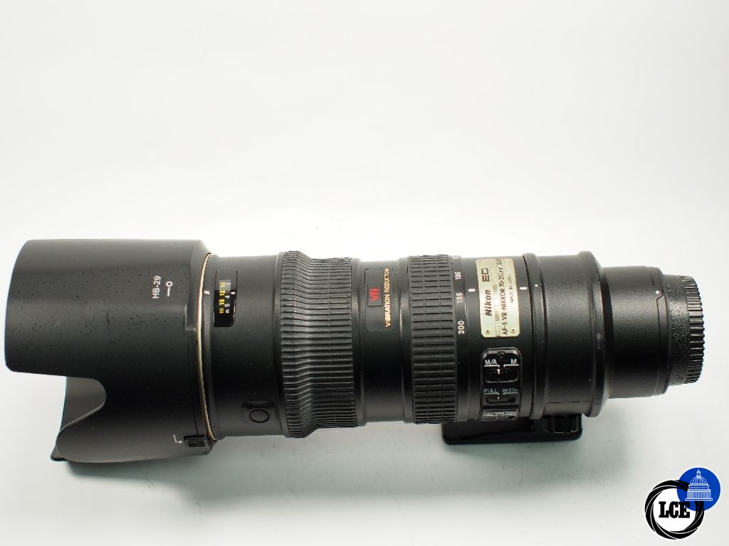 Nikon FX 70-200mm f2.8G AF-S VR 
