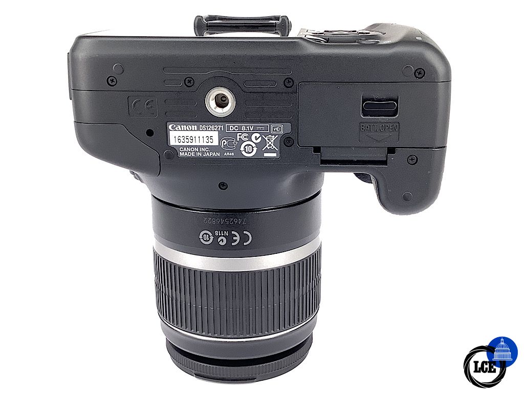 Canon EOS 550D + 18-55mm F3.5-5.6 IS *shutter count 350*